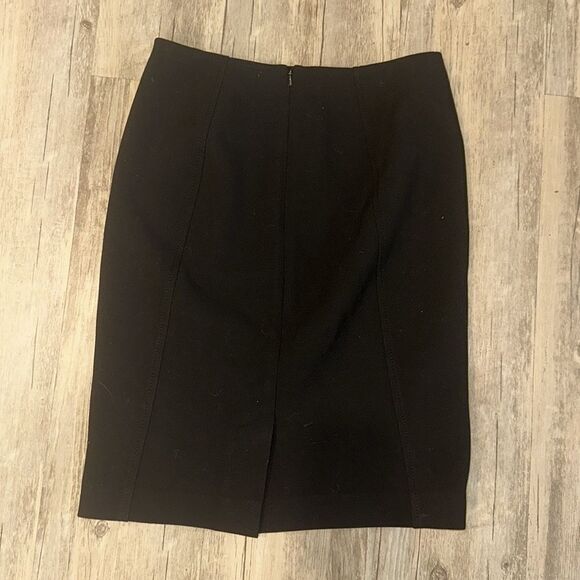 Halogen Sz OP Black Lined Pencil Skirt Petite Office Career Nordstrom - Picture 4 of 4